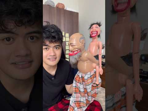 Wayang golek ini bisa bicara sendiri #shortvideo