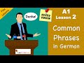 Common German Phrases and Expressions