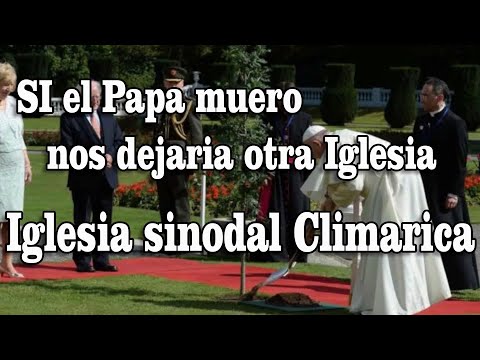 TIEMBLA LA IGLESIA EL PAPA ESTA ENFERMO, SI MUERE NOS VA A DEJAR OTRA IGLESIA SINODAL CLIMATICA