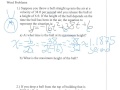 Ball Motion and Quadratic Equations