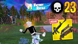 23 Elimination Solo Vs Squads Win "Fortnite Chapter 7" Gameplay Full Game (PC Keyboard)