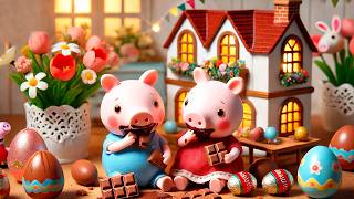 Peppa Pig George COMENDO OVOS DA PÁSCOA | Peppa Pig Português Brasil Episódios Completos