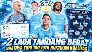 PEMBUKTIAN MARESCA DAN TRIO 100 JUTA CITY🔥Laga Tandang Berat Menanti😱Skuad City Siap Tantang Gelar‼️
