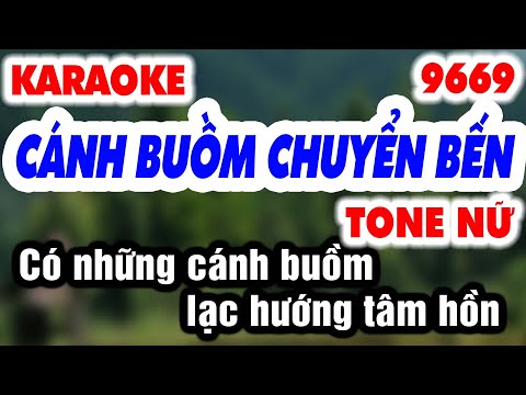 Karaoke Nhạc sống – CÁNH BUỒM CHUYỂN BẾN | Tone Nữ p2 | Beat Organ 9669