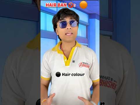 Ironman stuck in a world where hair colour is ban 🚫😱