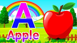 a for apple b for ball, c for cat d for dog, abcd phonics song, alphabets, english varnamala