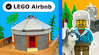 I Built Alaska's Coolest Airbnbs in LEGO...