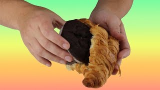 Nós combinamos um muffin com um croissant. O resultado? INCRÍVEL!