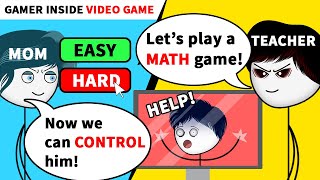 When a Gamer is Trapped inside a Video Game | Christmas Special