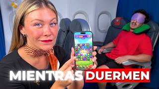 Qué HACEN las AZAFATAS mientras DUERMES