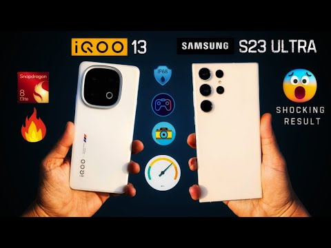 iQOO 13 vs Samsung S23 Ultra Full Details Comparison | Best Camera and Gaming Phone!