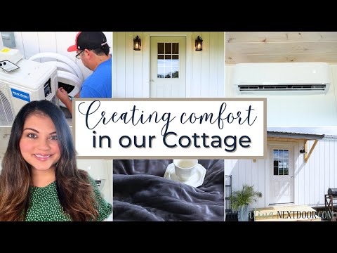 MAKING OUR COTTAGE COMFORTABLE THROUGHOUT ALL THE SEASONS and INSTALLING MR.COOL DIY MINI SPLIT