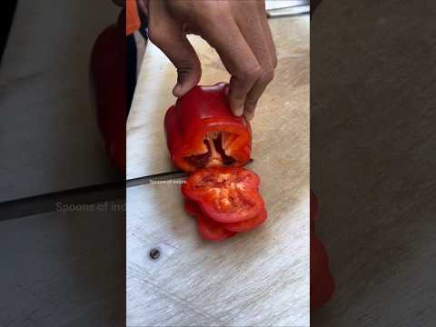 Colorful Capsicum Sandwich Making In Mumbai #shorts