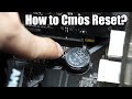 CMOS Battery Removal and Issues