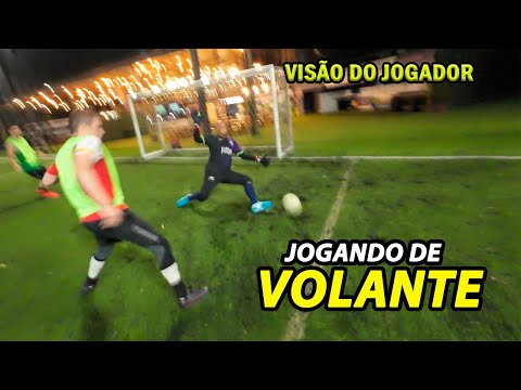 COMO É A VISÃO DE UM VOLANTE NO FUT7 #pov