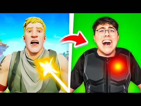 Fortnite pero SIENTO Cuando me Disparan (electrotraje)