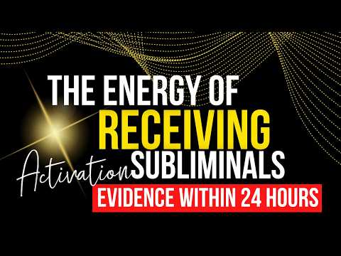 Collapse Time + Receive What You Want NOW | Energy of Receiving Subliminal | Evidence within 24hrs