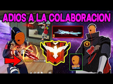 EL MANUAL DEL CAMPERO #65  DECLARO EL FIN DE LA COLABORACION DE NARUTO EN FREE FIRE!!!