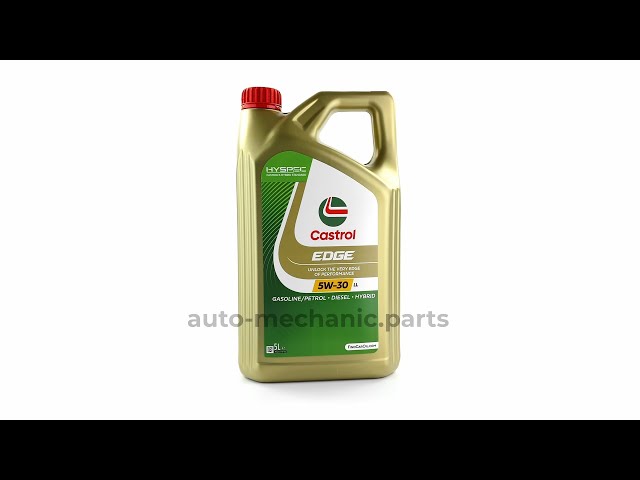 Моторное масло Castrol EDGE LL Titanium FST 5W-30, 5 литров, видео - интернет-магазин Auto-Mechanic