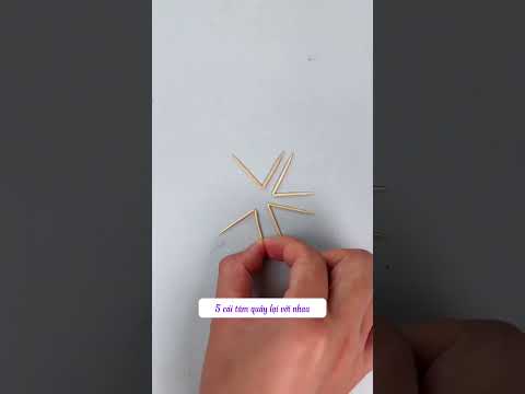 Làm một thí nghiệm nho nhỏ với những chiếc tăm nhé #diy #reviewvui