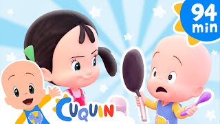 Please, be quiet! 🙏 and more Nursery Rhymes by Cleo and Cuquin | Children Songs