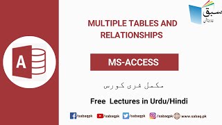 Multiple Tables and Relationships