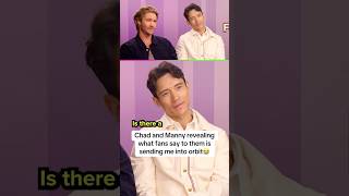 Chad and Manny reveal what fans *really* say to them 😭 #shorts