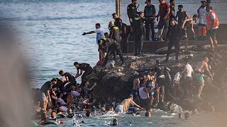 YouTube video thumbnail: EU to Further Tighten Migration Policy After Ceuta Crisis