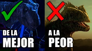 De la PEOR a la MEJOR PELÍCULA de JURASSIC PARK (2025)