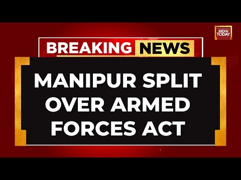 Breaking News: Meitei & Kuki Groups Face-Off Over AFSPA In Manipur | India Today