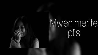 Ou merite plis - love triste / triste love/ type beat love triste/ type beat rap kreyol/ rap kreyol