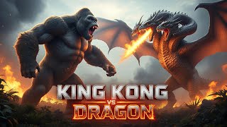 KING KONG vs 3 HEADED DRAGON 🐉💥 Who Will Survive? | Epic Monster Battle Short Film