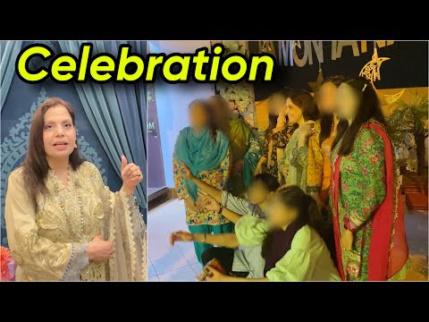 Is Celebration k lia mene Luxury Maria B. dress Stitch karwaya / Humaira Vlogs