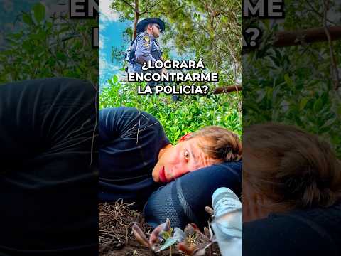 ¡Intenté esconderme de la policía!