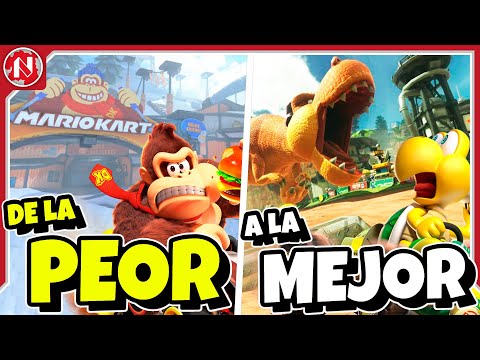 De la PEOR a la MEJOR: Pistas RETRO de MARIO KART WORLD