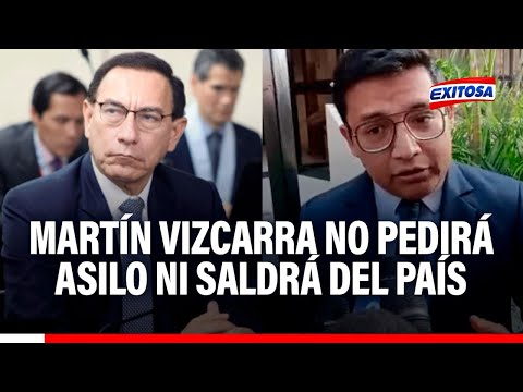 🔴🔵Vizcarra no pedirá asilo ni saldrá del país, asegura su abogado: "Se defiende integralmente"