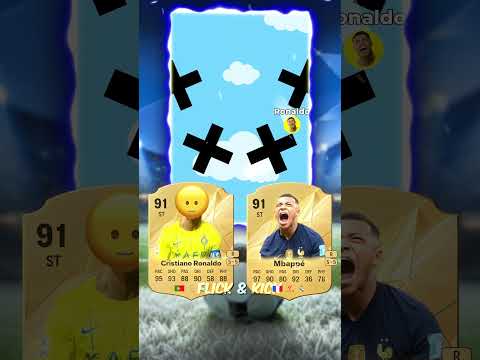 FC25 91Mbappe 🆚 91Ronaldo ⭐️👀🤩 #shorts #football