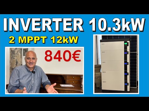 INVERTER 10.3kW 12kW PANNELLI 2 MPPT #fotovoltaico #faidate #perte