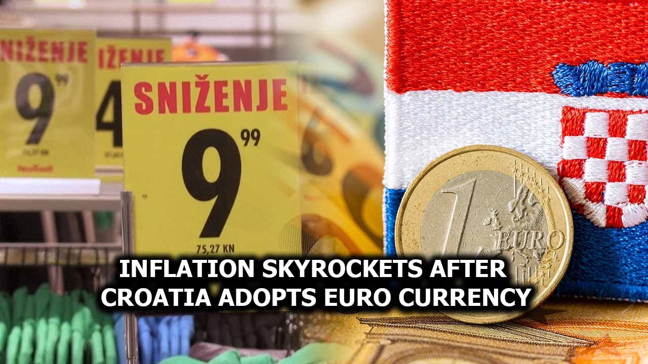 Inflation Skyrockets After Croatia Adopts Euro Currency