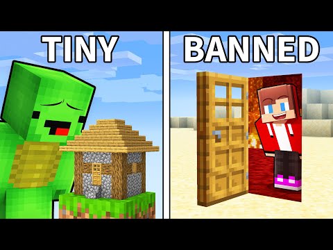 JJ and Mikey Made 199 Secret Bases in Minecraft (Maizen)