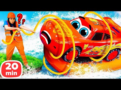 🚗💨 ¡Rescate a toda velocidad con Rayo McQueen! Aventuras de coches con Máster Pum Pum