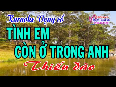 Karaoke vọng cổ TÌNH EM CÒN LẠI TRONG ANH – THIẾU ĐÀO [Hát cùng Trương Hoàng Hôn]