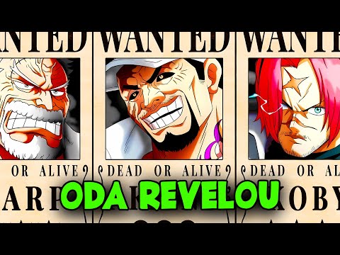 ODA FAZ REVELAÇÕES BOMBÁSTICAS SOBRE ONE PIECE - AKAINU NÍVEL ROGER E BARBA BRANCA?!