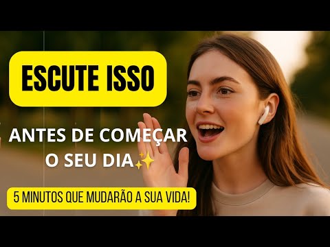 ESCUTE ISSO ANTES DE COMEÇAR O SEU DIA|Quando Tudo Está Vazio, Deus Diz: Reaja!