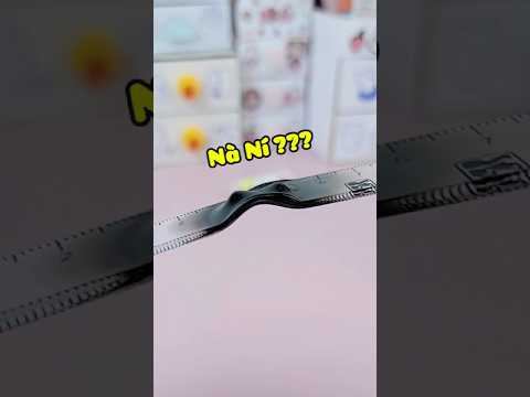 Làm thước kẻ hình Mèo 3D theo tiktok triệu view và cái kết // Quyển Sách Nhỏ