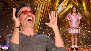 This 14-Year-Old Singer Just WON The Golden Buzzer...TWICE! | America's Got Talent 2026