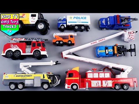 Emergency Vehicles Toys for Kids