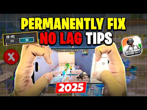 How to fix BGMI LAG Permanently | Secret Settings for 120 FPS & Lag Solution | BGMI |