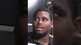 #Saints T Kelvin Banks Jr. on his upcoming matchup with Lions EDGE Aidan Hutchinson