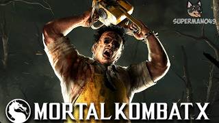 Leatherface Surprises Them With A Brutality! - Mortal Kombat X: "Leatherface" Gameplay